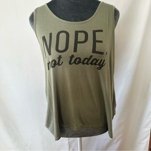 Fun tank top.  New w/o tags